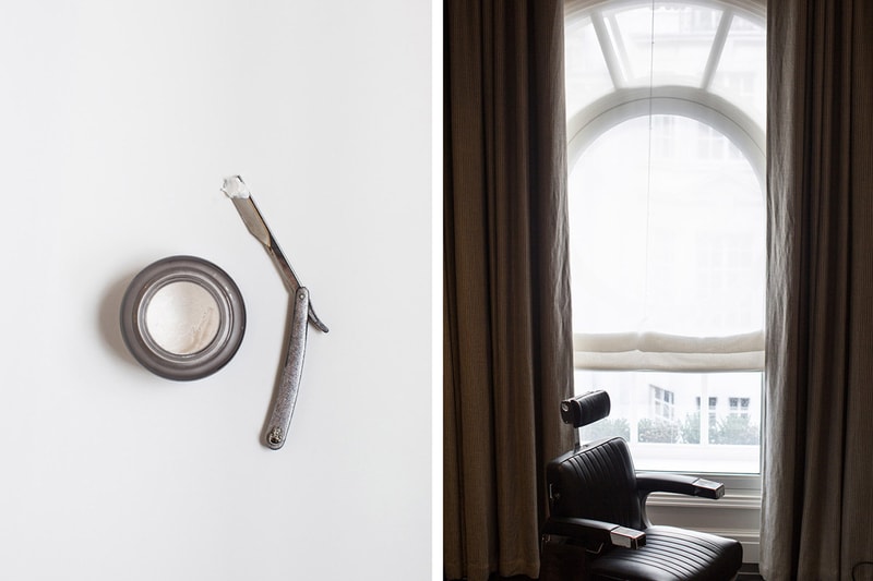 A Look inside the Bottega Veneta Pop-Up Barber Shop