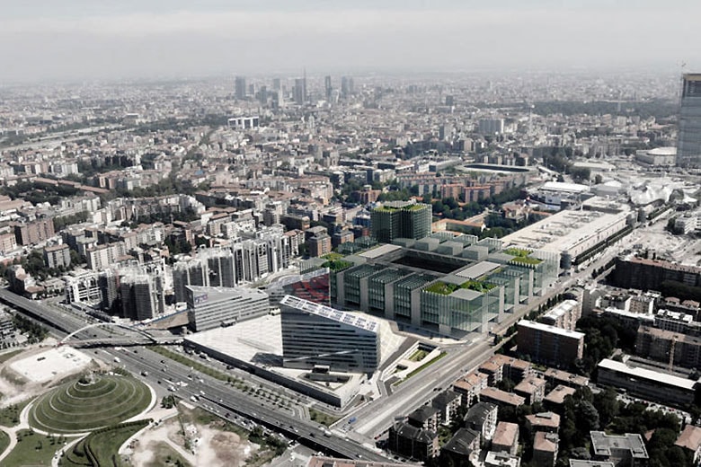 AC Milan to Expand Into a 48,000-Person Stadium Disguised as a Mall