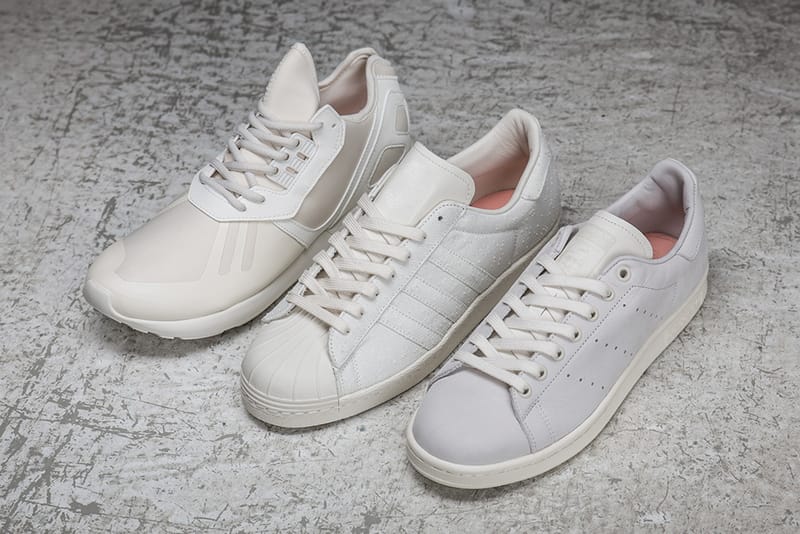 Sneakersnstuff x adidas Originals "Shades of White" Pack