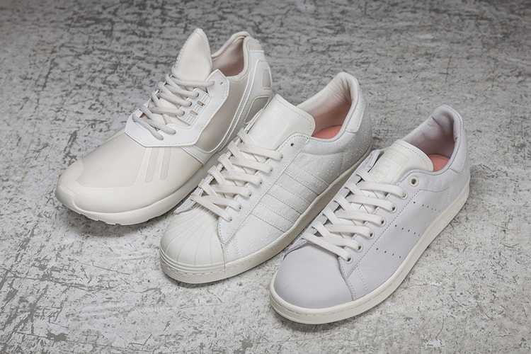 Sneakersnstuff x adidas Originals "Shades of White" Pack