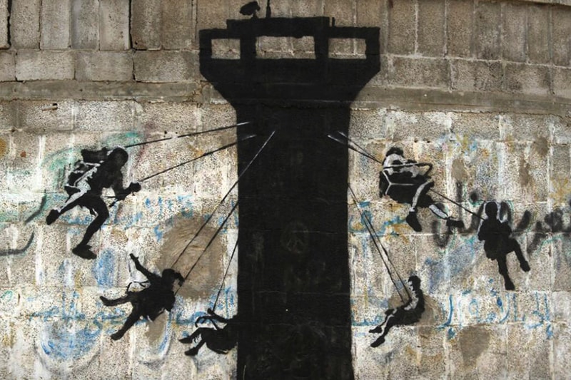 Banksy Launches New Project In Gaza