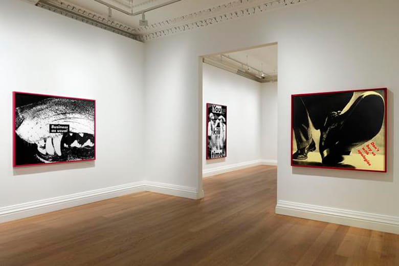 Barbara Kruger "Early Works" @ Skarstedt London