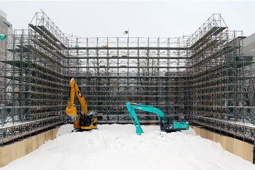 Building-Sized Star Wars Snow Sculptures Built for Sapporo Snow Festival