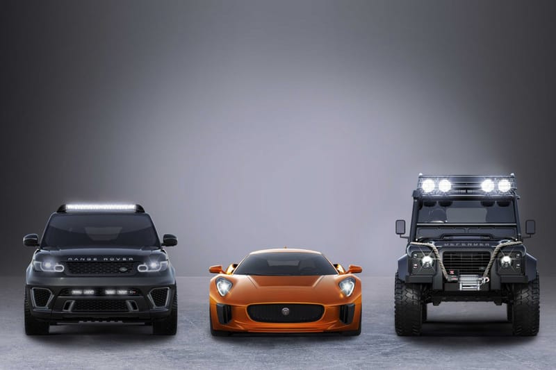 New Jaguars, Range Rovers & Land Rovers to Appear in 007 Movie 'Spectre'