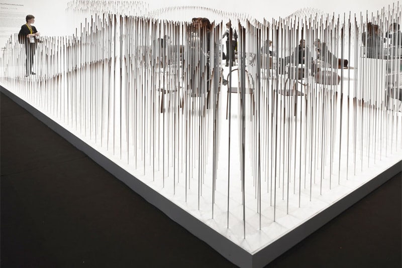 ChocolaTextureLounge Installation by Nendo