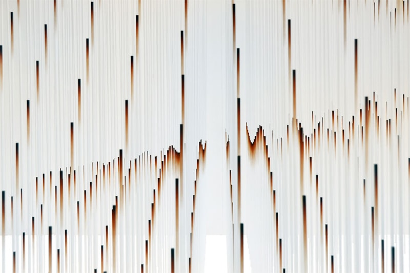 ChocolaTextureLounge Installation by Nendo