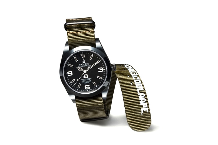 :CHOCOOLATE x AAPE by A Bathing Ape x Bamford Watch Department Rolex Explorer