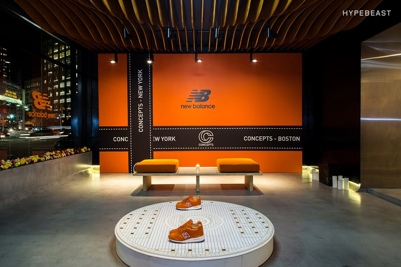 Concepts x New Balance Made in USA 997 "Luxury Goods" Pop-Up Store