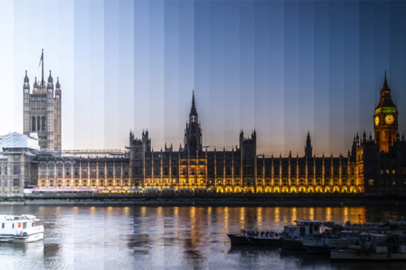 Day to Night Time-Sliced Landmarks by Richard Silver