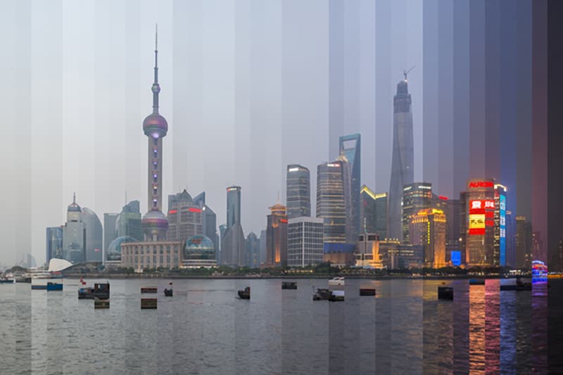 Day to Night Time-Sliced Landmarks by Richard Silver