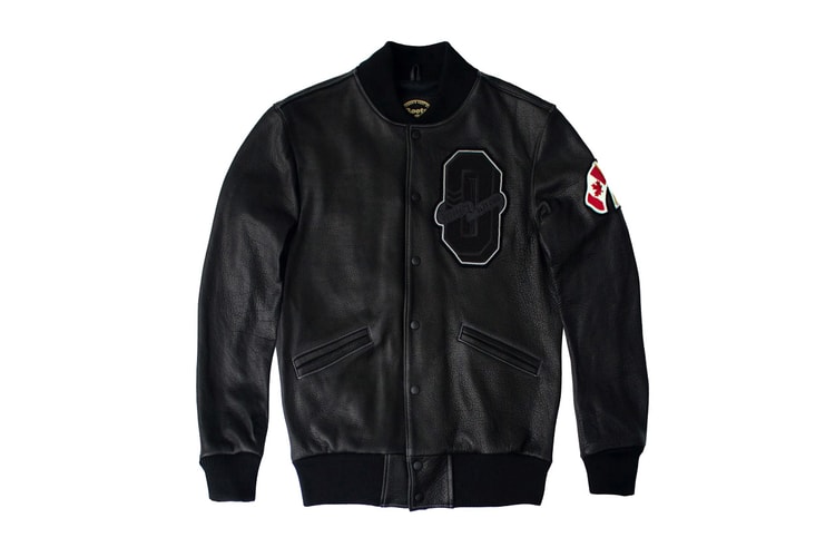 Drake Presents OVO x Roots Canada 2015 “October” Varsity Jacket