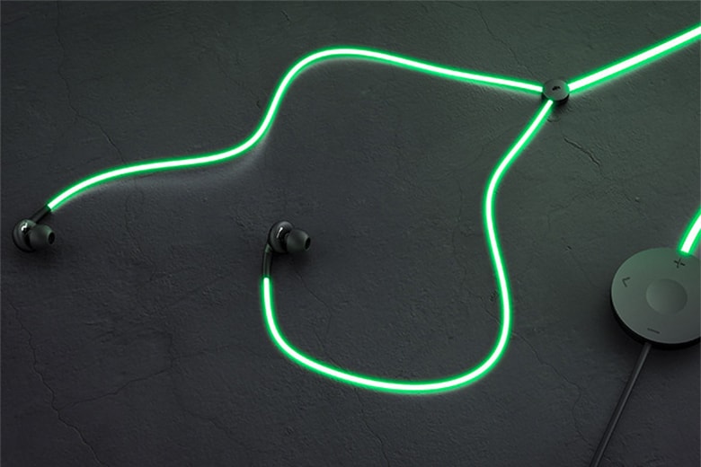 Glow: The First Smart Earphones with Laser Light