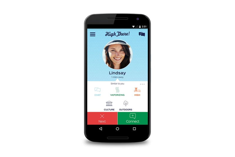 High There: A Dating App for Pot Smokers