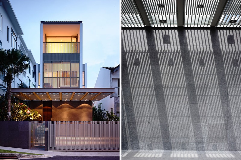 HYLA Architects Designs Three-Story Home Around Spiral Staircase