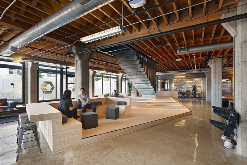 Iwamotoscott Architecture Transforms a Warehouse into Workspace for Heavybit Industries