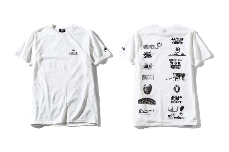 j dilla stussy tee