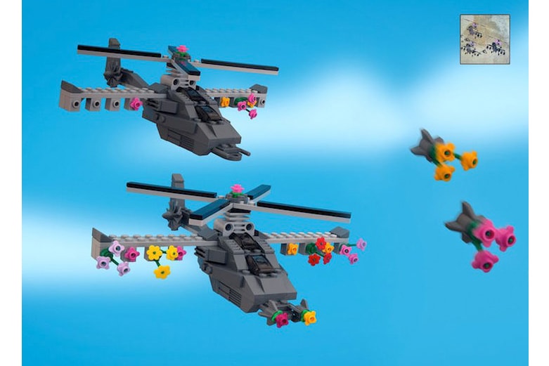Jeff Friesen Recreates New Banksy Pieces Using LEGO