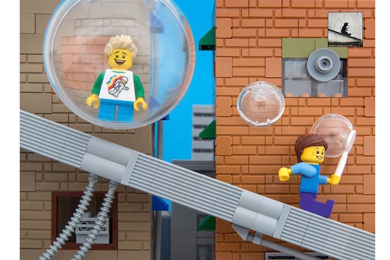 Jeff Friesen Recreates New Banksy Pieces Using LEGO