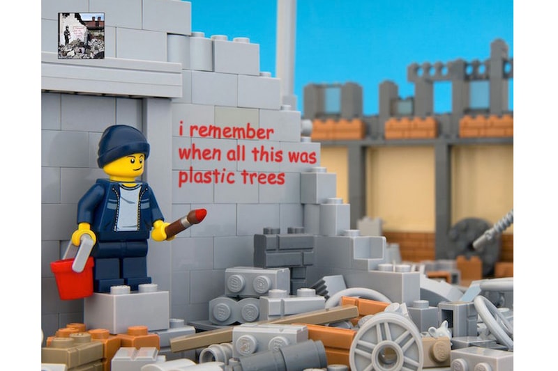Jeff Friesen Recreates New Banksy Pieces Using LEGO