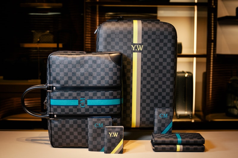 Louis Vuitton Unveils "Mon Damier Graphite" Personalization Tool