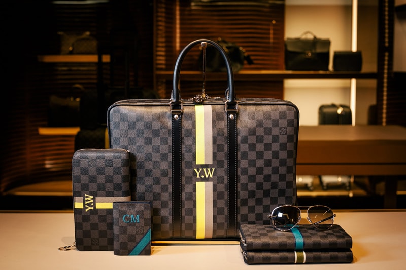 Louis Vuitton Unveils "Mon Damier Graphite" Personalization Tool