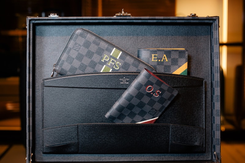 Louis Vuitton Unveils "Mon Damier Graphite" Personalization Tool