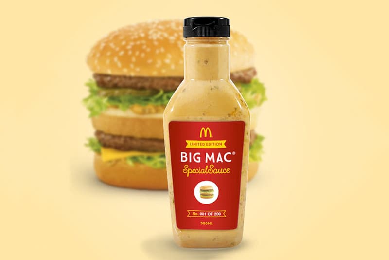 McDonald’s Big Mac “Special Sauce” Goes on Sale in Australia