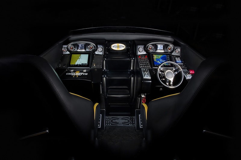 Mercedes AMG GT-S-Inspired Marauder Boat by Cigarette Racing