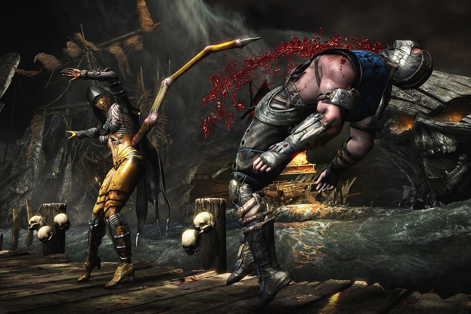 Just The First Bit Of Scorpion's Mortal Kombat X Fatality
