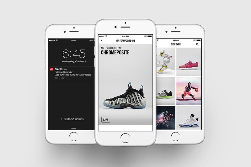 Nike Launches SNKRS Sneaker App