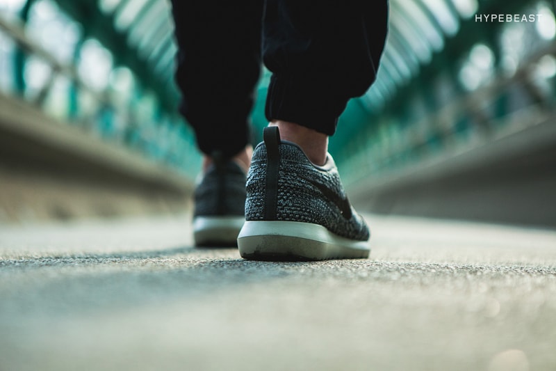Nike Roshe Flyknit Wolf Grey/Sequoia