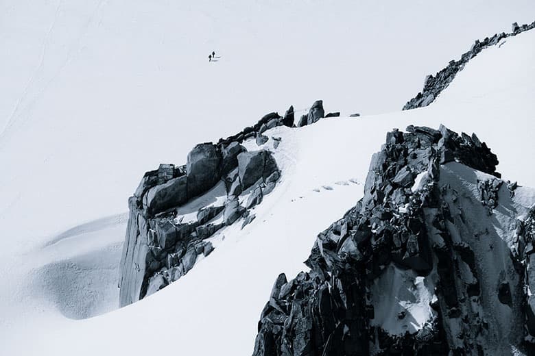 People in the Alps Photography