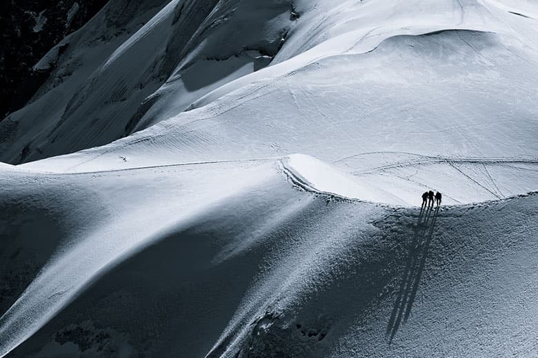 People in the Alps Photography