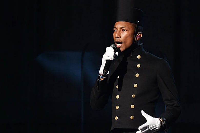 Pharrell Williams, Hans Zimmer and Lang Lang Perform "Happy" @ The 57th GRAMMY Awards