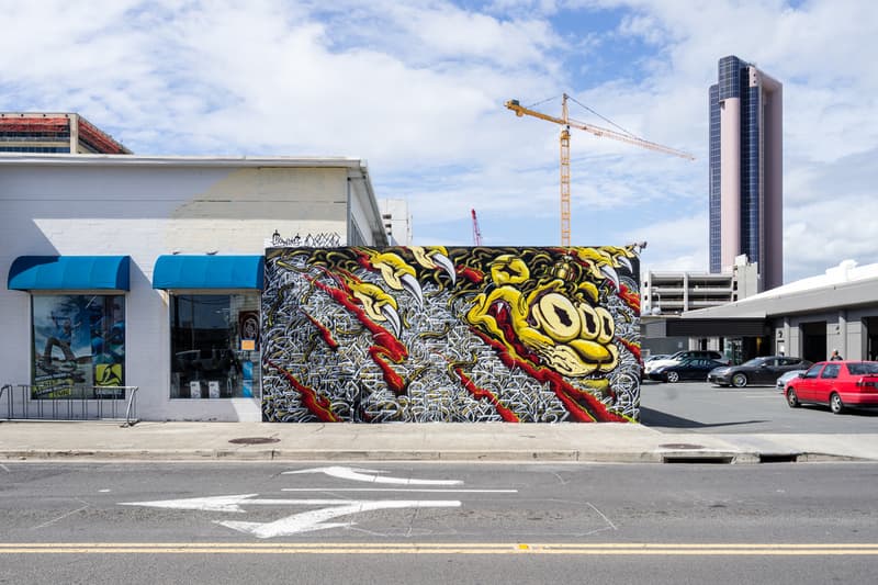James Jean, Kevin Lyons and Tristan Eaton Take Over Honolulu Wallscape for POW! WOW! Hawaii 2015
