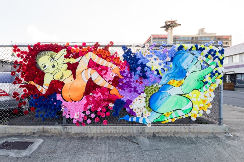 James Jean, Kevin Lyons and Tristan Eaton Take Over Honolulu Wallscape for POW! WOW! Hawaii 2015