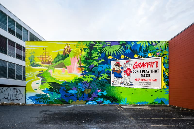 James Jean, Kevin Lyons and Tristan Eaton Take Over Honolulu Wallscape for POW! WOW! Hawaii 2015