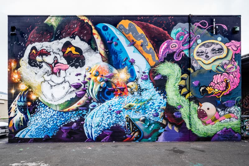 James Jean, Kevin Lyons and Tristan Eaton Take Over Honolulu Wallscape for POW! WOW! Hawaii 2015