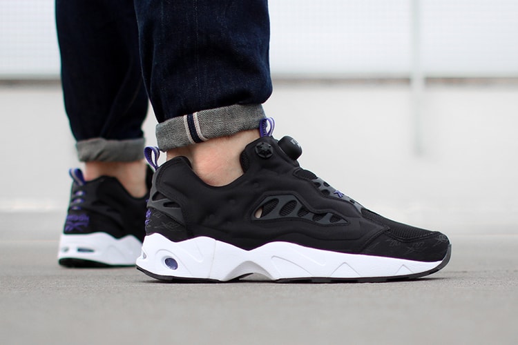 Reebok Instapump Fury Road Black/Team Purple/White & Collegiate Royal/Gold/White