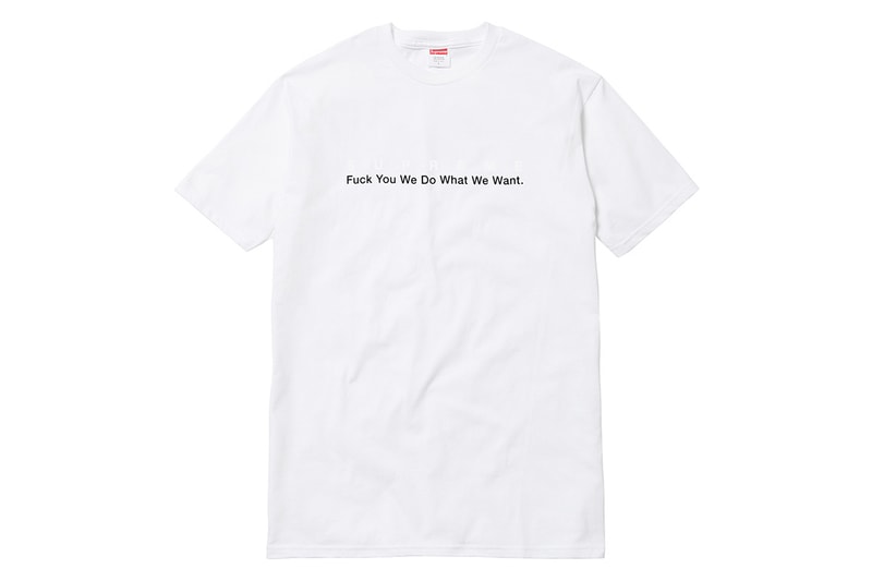 Supreme 2015 Spring/Summer Apparel Collection