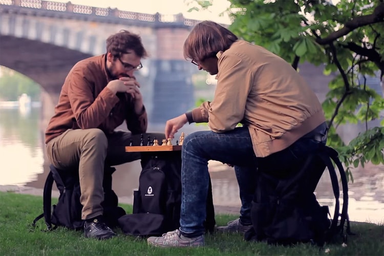 The BagoBago Backpack Turns Into a Seat Anywhere