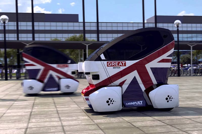 Transport Systems Catapult Unveils the UK's First Driverless Car
