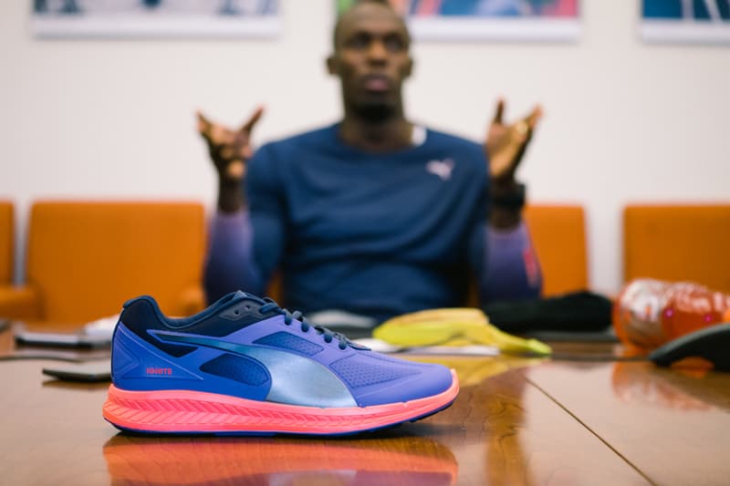 bossen Convergeren Giotto Dibondon Usain Bolt Lends a Helping Hand to PUMA's Energy Return Ignite Running Shoe  | Hypebeast