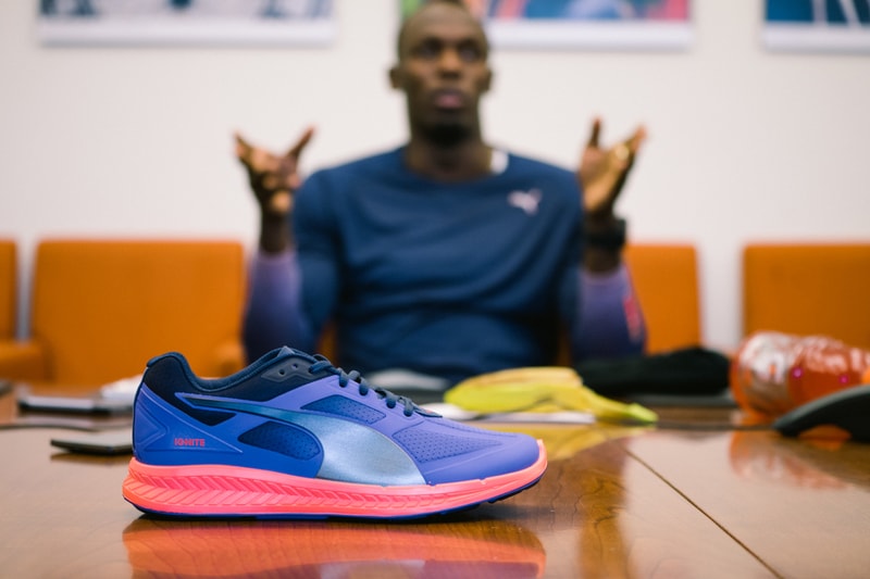 Usain Bolt Lends a Helping Hand to PUMA's Energy Return Ignite Running Shoe