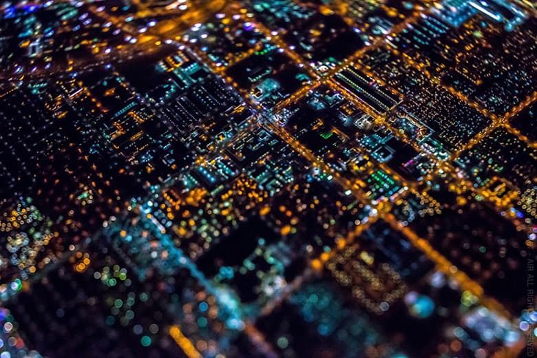 Vincent Laforet's Photos Makes Las Vegas Look Like a Motherboard