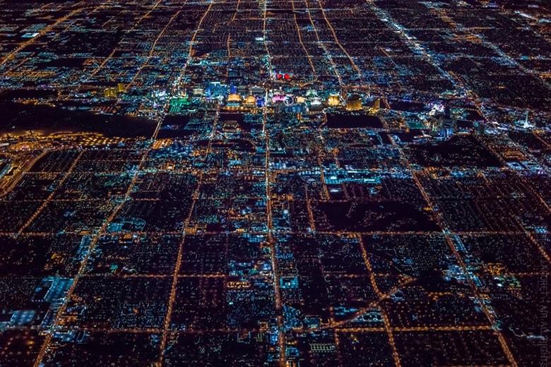Vincent Laforet's Photos Makes Las Vegas Look Like a Motherboard