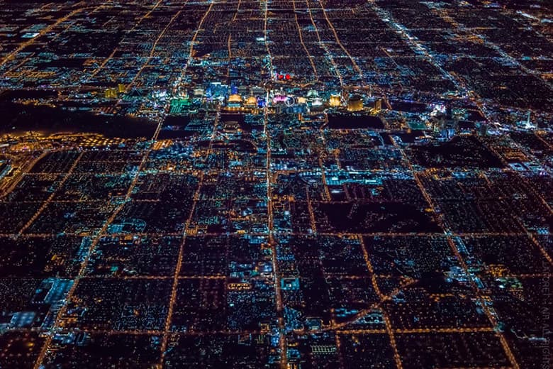 Vincent Laforet's Photos Makes Las Vegas Look Like a Motherboard