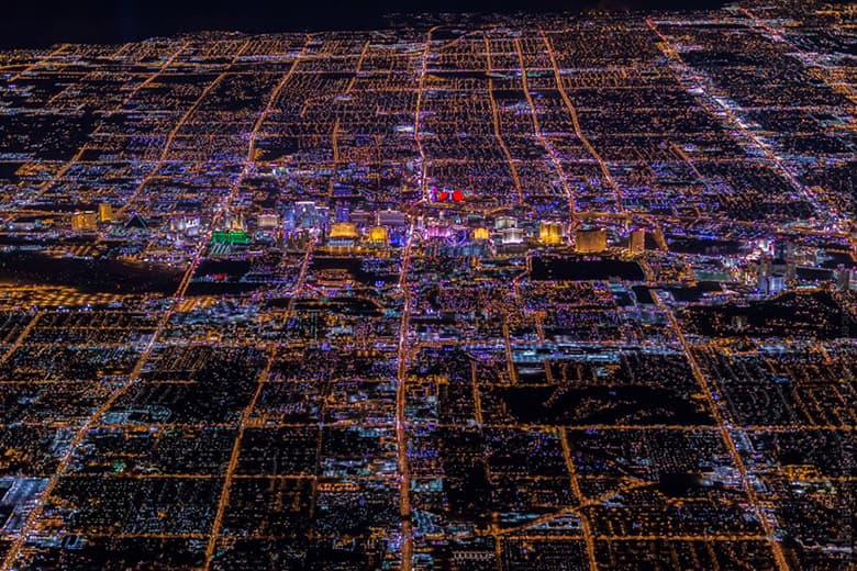 Vincent Laforet's Photos Makes Las Vegas Look Like a Motherboard