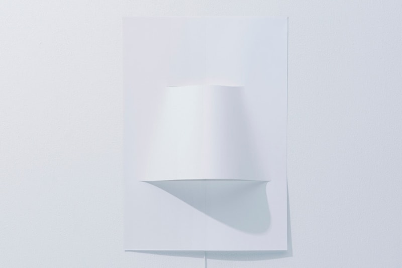 YOY Design Studio Creates a Poster Lamp from a Single Sheet of Paper
