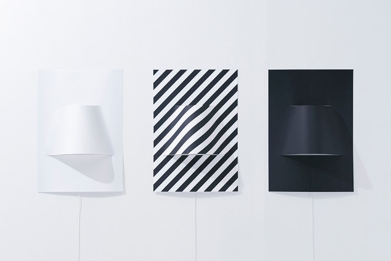 YOY Design Studio Creates a Poster Lamp from a Single Sheet of Paper